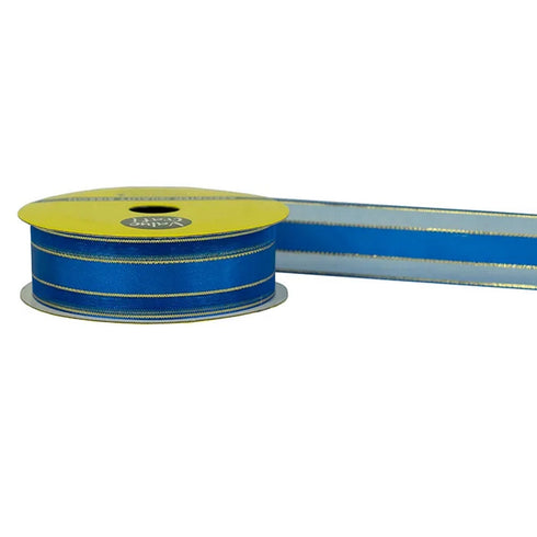 22mm Sheer Edge Satin Ribbons - 4m (available in 13 colours)